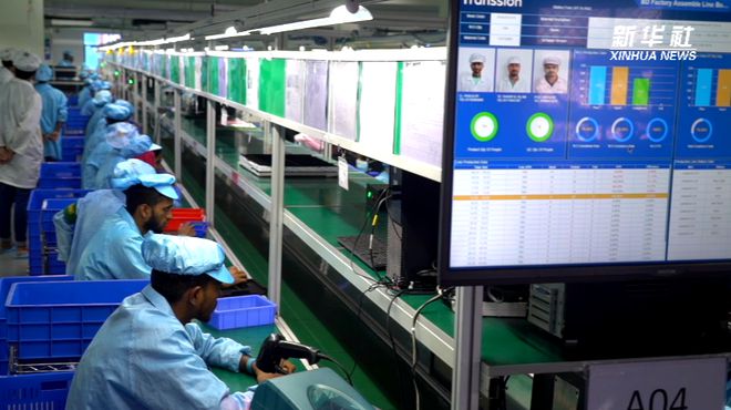 探访中国手机生产商孟加拉国新工厂